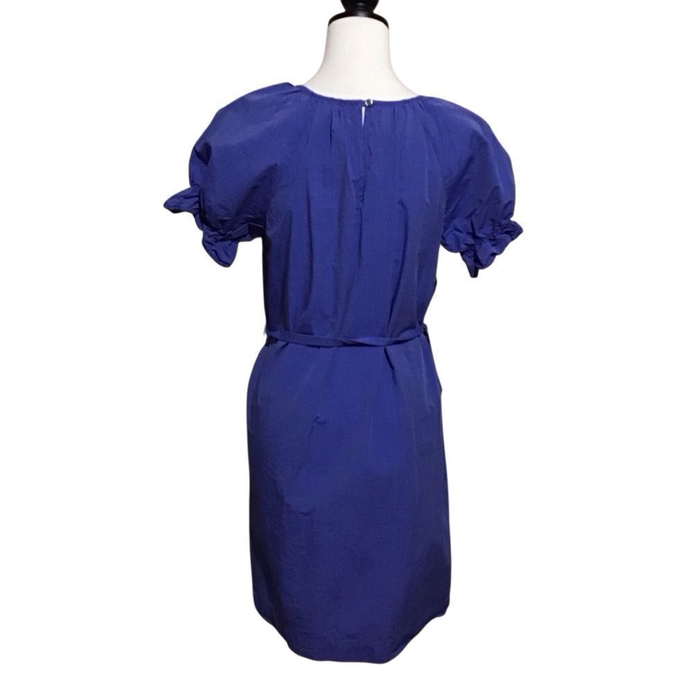 Ann Taylor Blue Mini Puff‎ Sleeve Sundress S - Picture 4 of 9